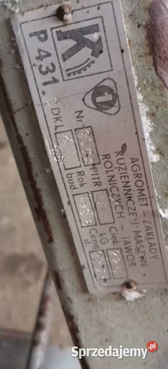 Kopaczka i obsypnik nieuszkodzony podlaskie Suwałki sprzedam