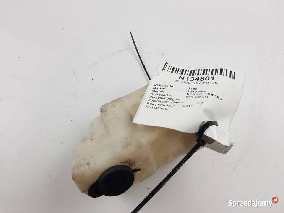 ZBIORNICZEK MOTOR 2102200 STREET TRIPLE R 675 kujawsko-pomorskie Lipno sprzedam