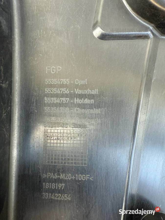 osłona silnika górna saab 18 osobowe Głowno sprzedam