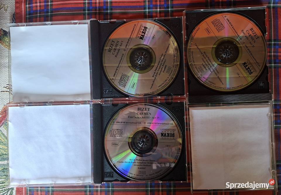 Opera Classics Bizet Carmen 2CD 2 płyty Płyty i kasety