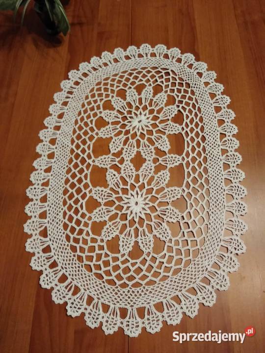 Biały owalny bieżnik śląskie Częstochowa