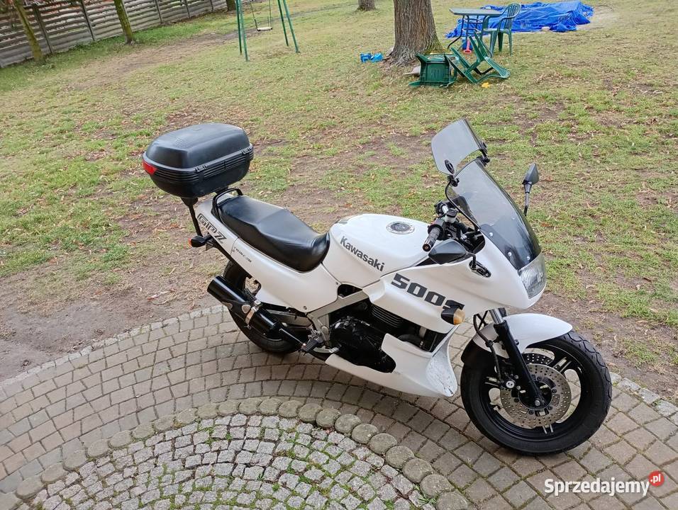 Kawasaki GPZ 500 ładny nowe opony zamiana na coś