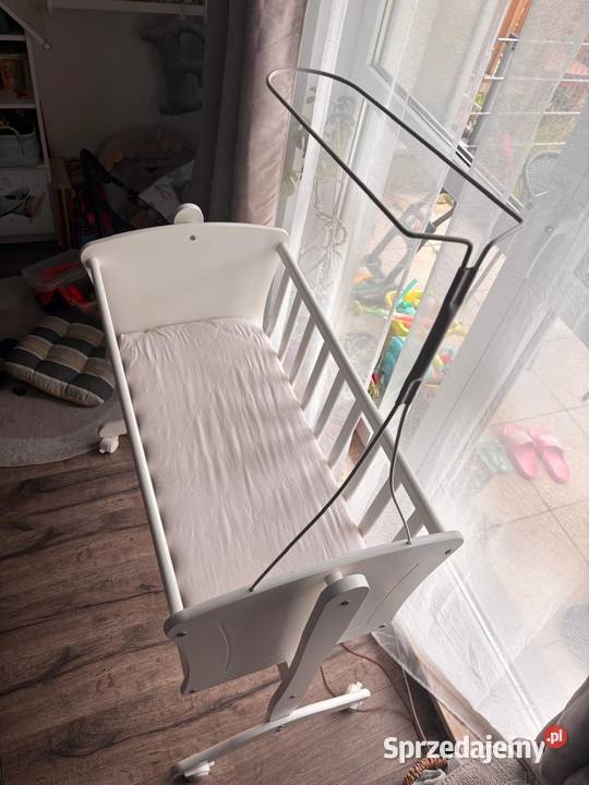 Łóżeczko na kółkach kołyska Gdynia sprzedam