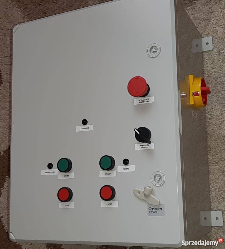 Sterownik separatora gnojowicy i pompy regulacją Ostrów Mazowiecka