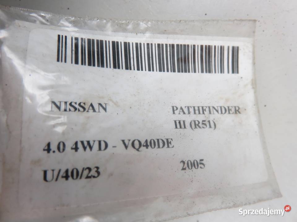 PÓŁOŚ LEWA PRZEDNIA NISSAN PATHFINDER R51 40 małopolskie
