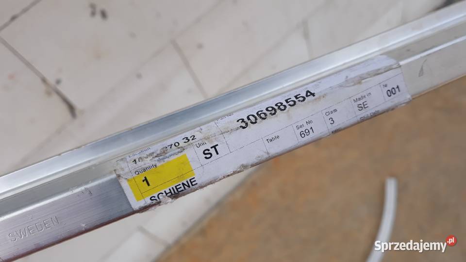 VOLVO V70 S80 XC70 LISTWA BELKA ZDERZAKA PRZÓD wielkopolskie Międzychód