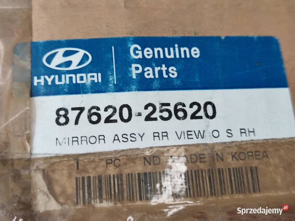LUSTERKO PRAWE HYUNDAI ACCENT II 20002005 NOWE