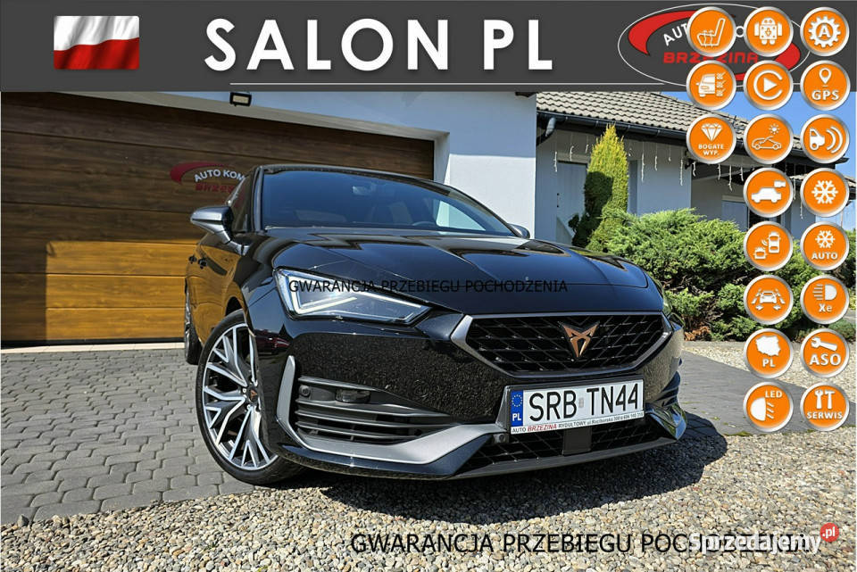 Cupra Leon serwis ASO automat światła do jazdy dziennej Rydułtowy