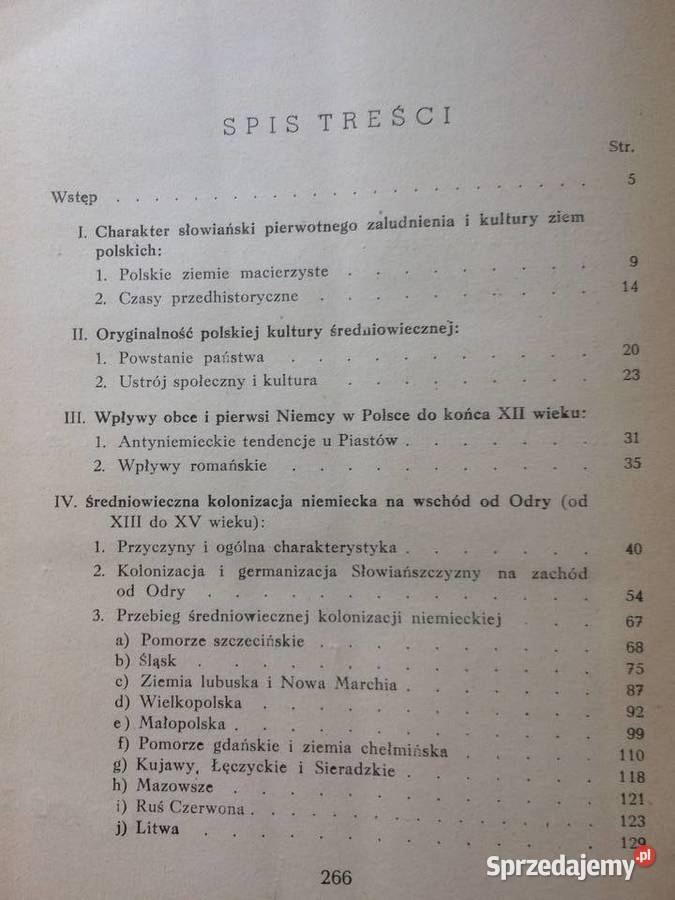 3108 Kolonizacja Niemiecka Na Wschód Odry Antykwariat Szczecin