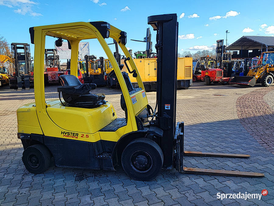 wózek widłowy Hyster H25FT 25 t diesel triplex Kęty