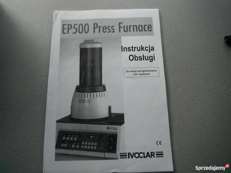 Piec do tłoczenia ceramiki IVOCLAR EP 500 ips mazowieckie Chlewiska sprzedam