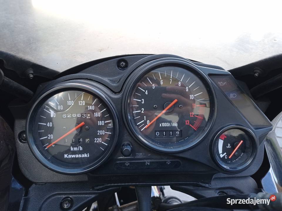 Kawasaki GPZ 500S nowe sakwy i kufer gotowa do Suwałki