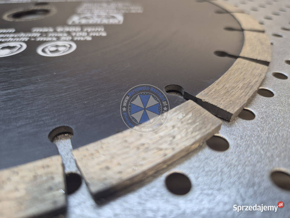 Tarcza diamentowa 300mm h12mm 100ms CG Tarcza do Nowe