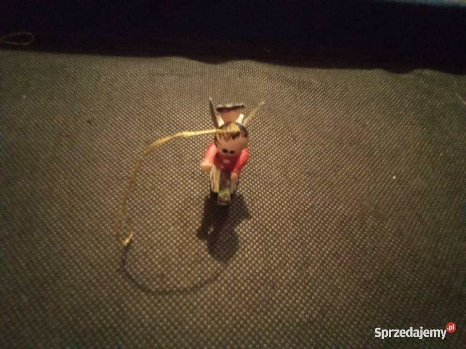 Drewniana zawieszka na choinkę aniołek na mazowieckie Warszawa