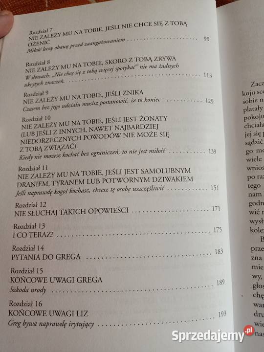 Nie zależy mu na tobie Greg Behrendt Liz wielkopolskie Poznań