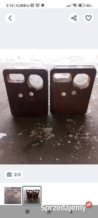 Obciążniki Wladimirec Wladymirec T25 przód Ciągniki Kamionka sprzedam