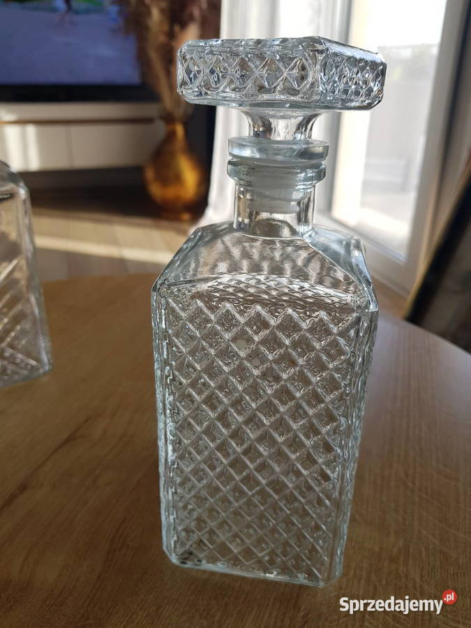 Karafki szkło włoskie Wola Podłężna sprzedam