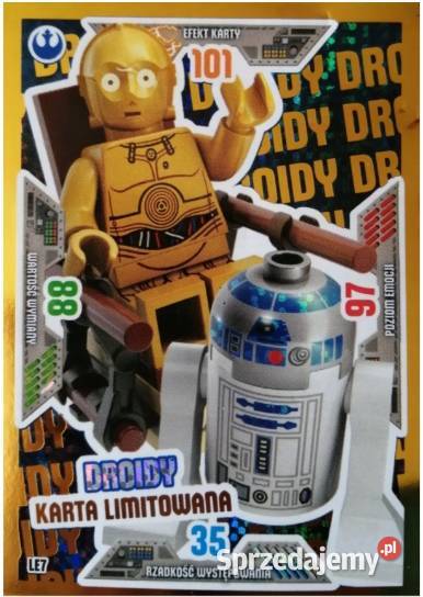 LEGO STAR WARS KARTA LIMITED LE7 Seria 2 Lego
