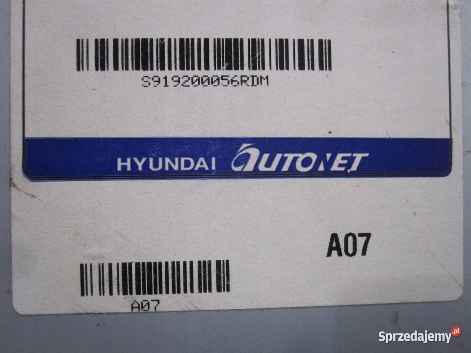 KIA SOUL 09r radio CD 961402K400 Sprzęt audio fabryczny Kielce