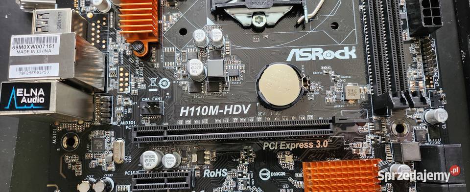 Asrock H110M HDV płyta główna Nowa Warszawa