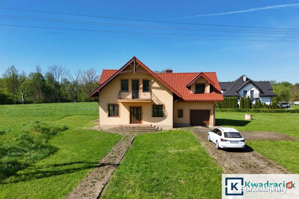 Dom wolnostojący 137m2 Wrocanka Nadrzeczna 1602m2 sprzedam