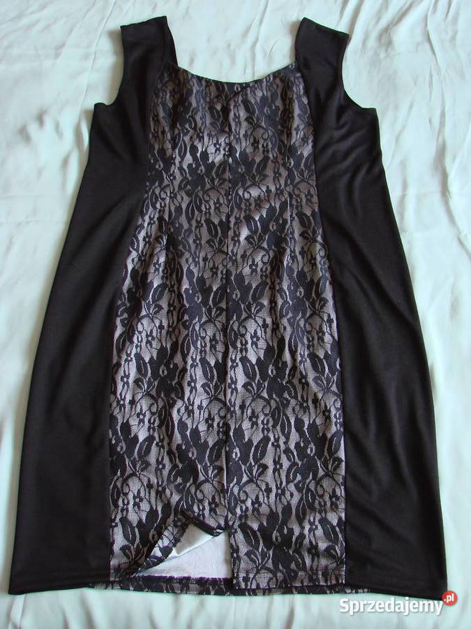 Sukienka czarna rozmiar 46