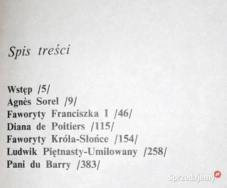 Faworyty władców Francji Jadwiga Dackiewicz