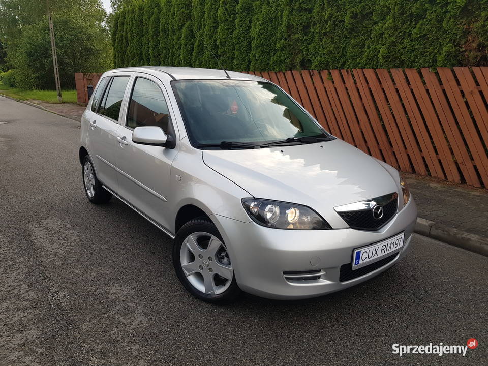 MAZDA 2 LIFT 14B OPŁACONY Z NIEMIEC BOGATA lakier metallic Końskie