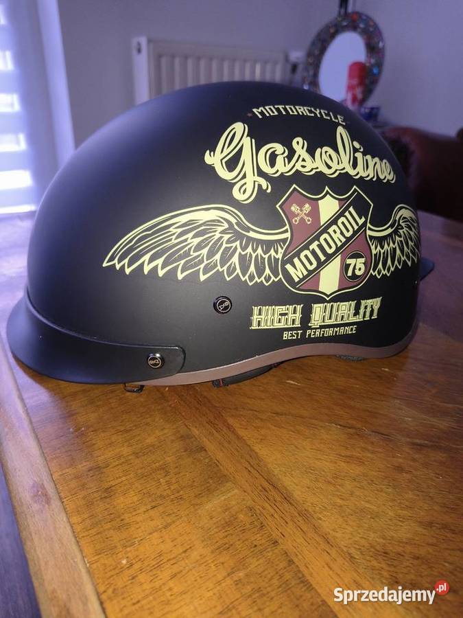 Kask motocyklowy nowy z blendą M Brzesko