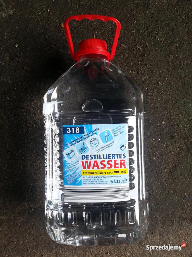 Woda Destylowana Ośno Lubuskie sprzedam