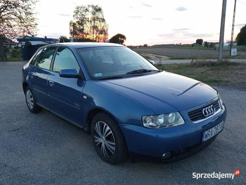 AUDI A3 19 TDI 101 WAŻNE OC I PT 5 DRZWI LIFT klimatyzacja sprzedam