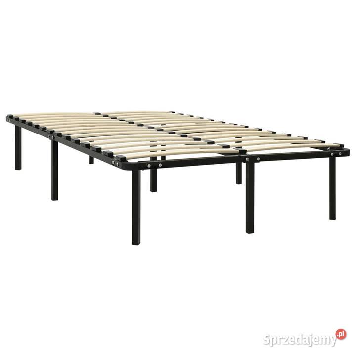Rama łóżka czarna metalowa 120 x 200 284680