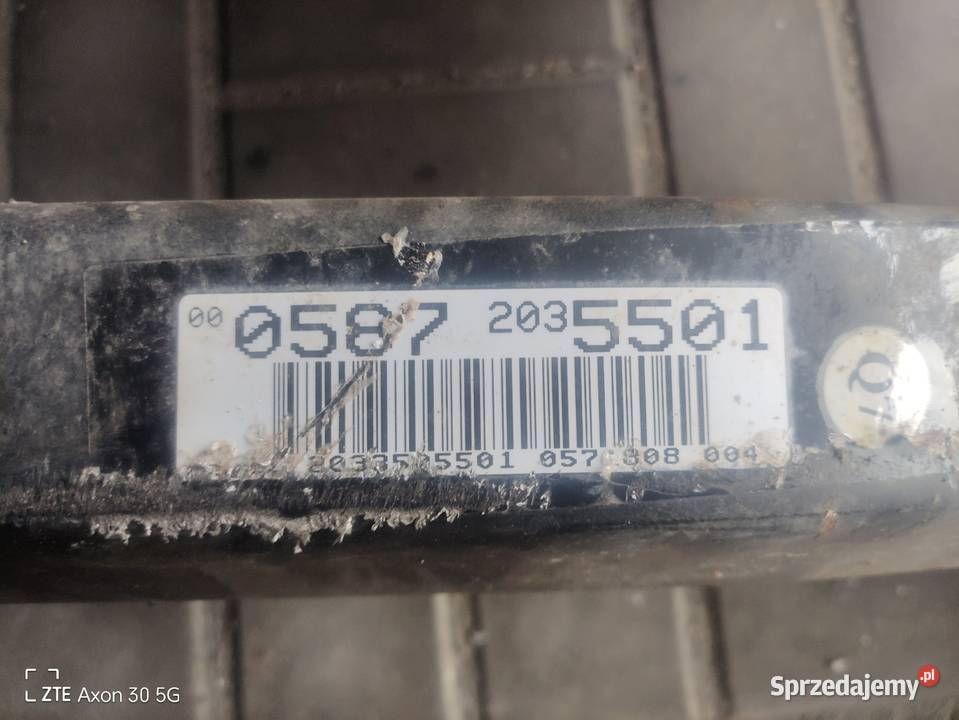 W203 sanki wydech Gdańsk