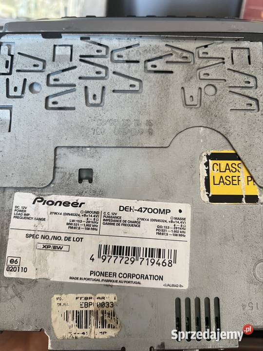 Radio pioneer pomorskie Starogard Gdański sprzedam