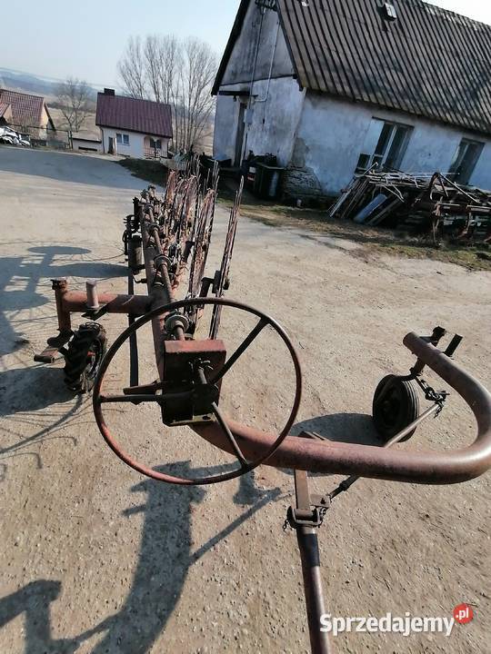 Słoneczko wicher grabarka zgrabiarka przewrcarka Zgrabiarki i przetrząsacze