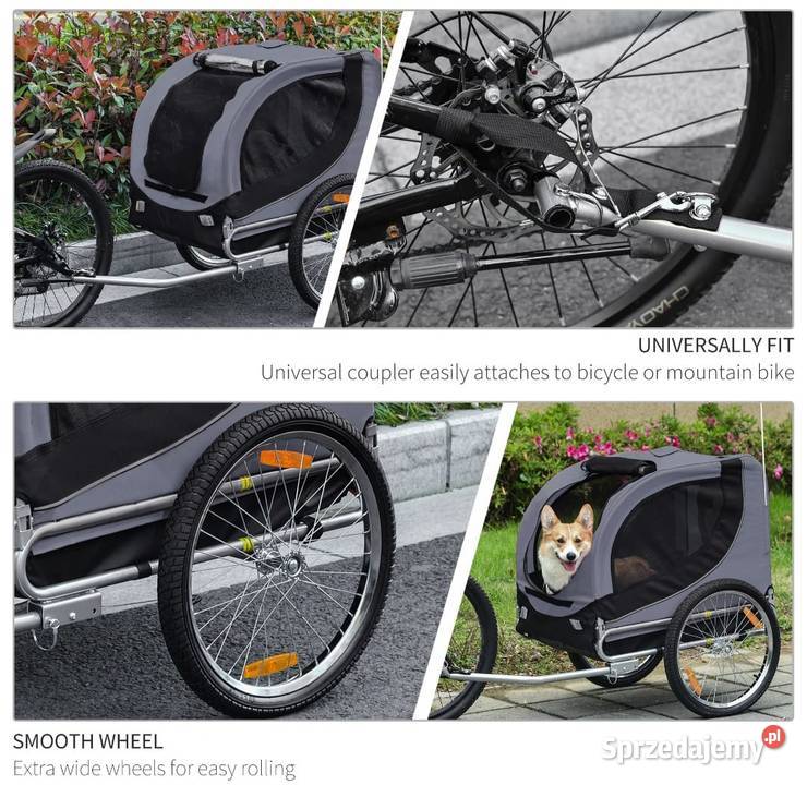 Przyczepka rowerowa zwierząt Bochnia