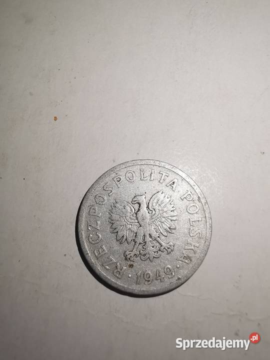 10 groszy z 1949roku Numizmatyka Zamość
