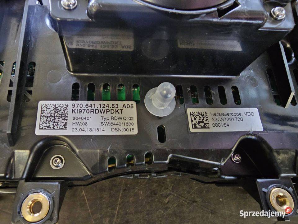 LICZNIK ZEGAR PORSCHE PANAMERA TURBO 970 Lipno