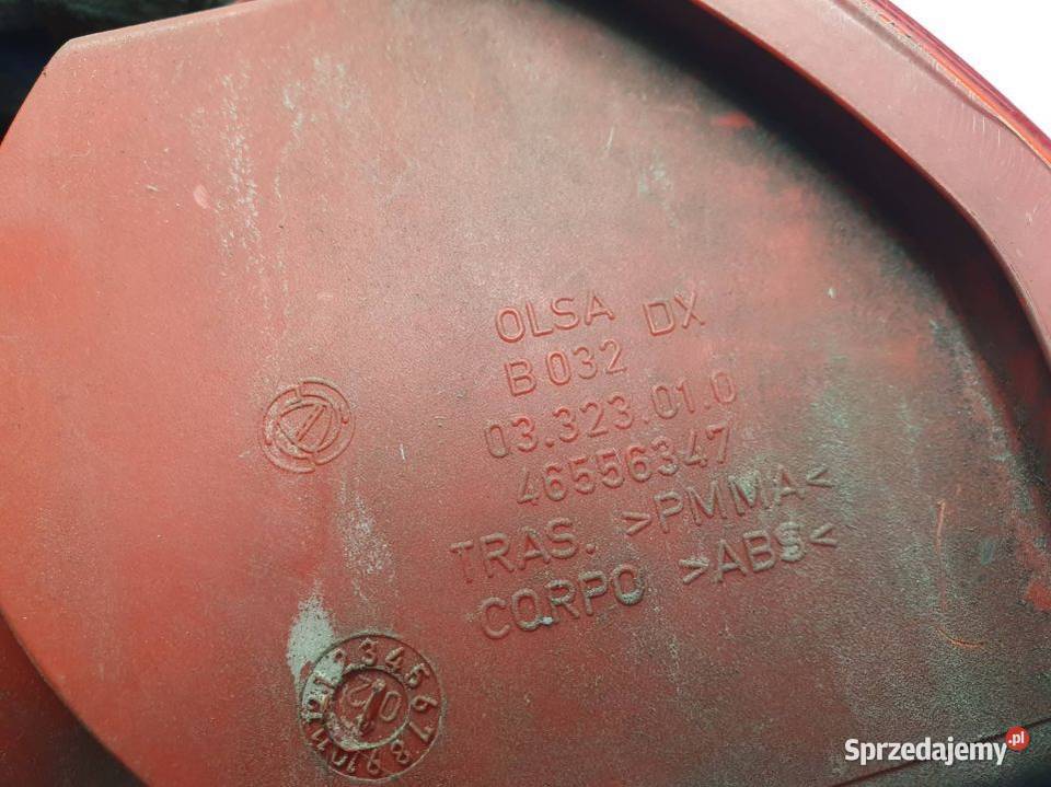 LAMPA PRAWA TYŁ ALFA ROMEO 147 46556347 osobowe Lipno