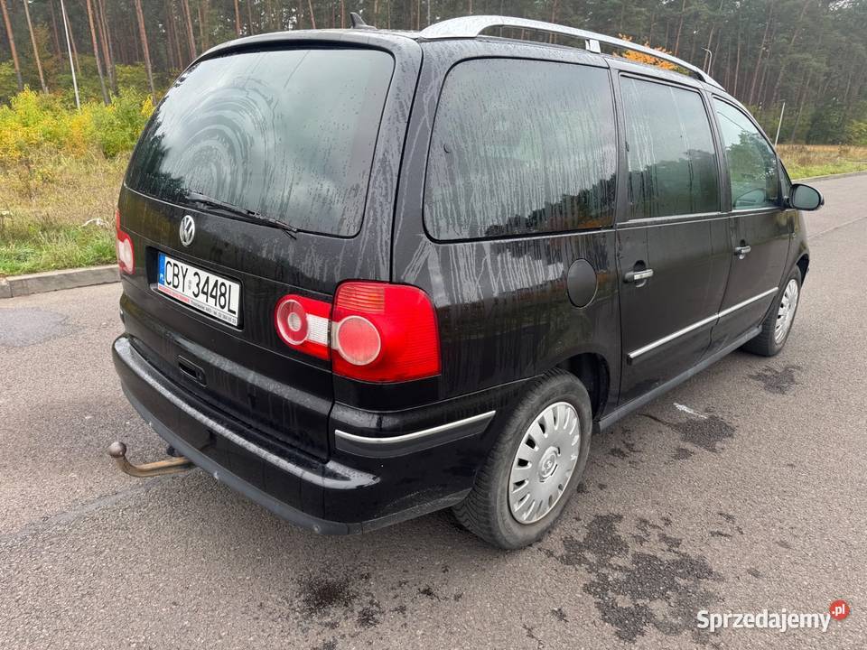 VW Sharan lat w rodzinie Dynamiczny silnik 1998cm3 Bydgoszcz sprzedam