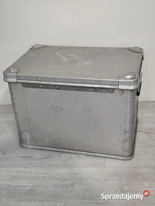 Klasyczna Skrzynia Aluminiowa ZARGES Pancerna łódzkie Poddębice
