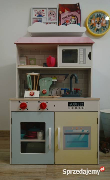 Drewniany domek do zabawy kuchnia 2w1 idealny mazowieckie Otwock