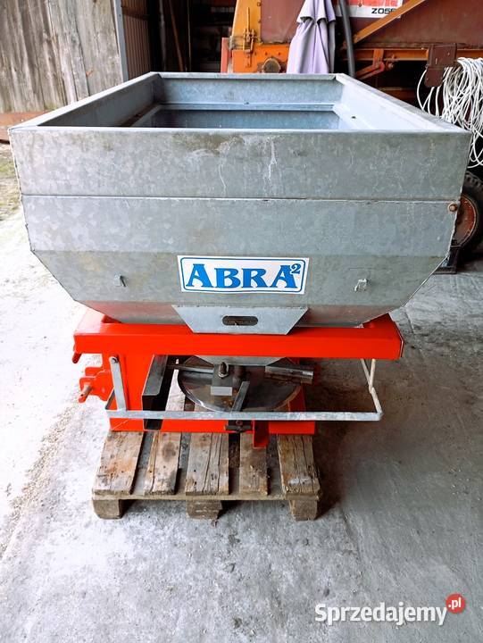 Rozsiewacz do nawozów dwutarczowy Abra 800L