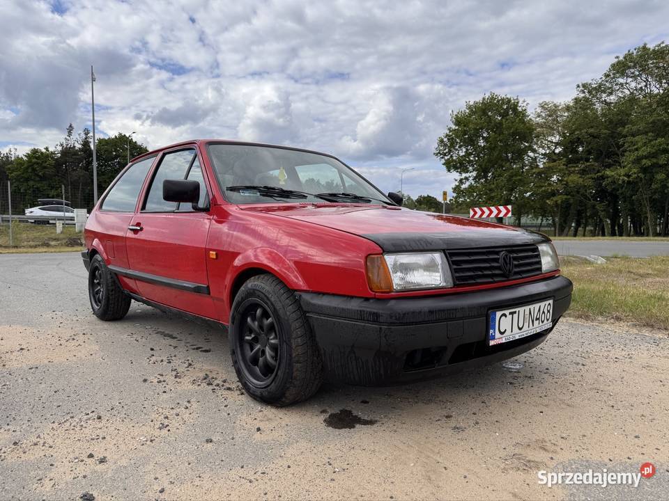 Vw Polo 86c2f coup 1993 czerwony Świecie