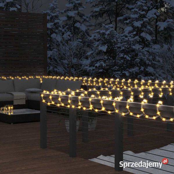 vidaXL Wąż świetlny 480 LED ciepła biel 20 m Warszawa