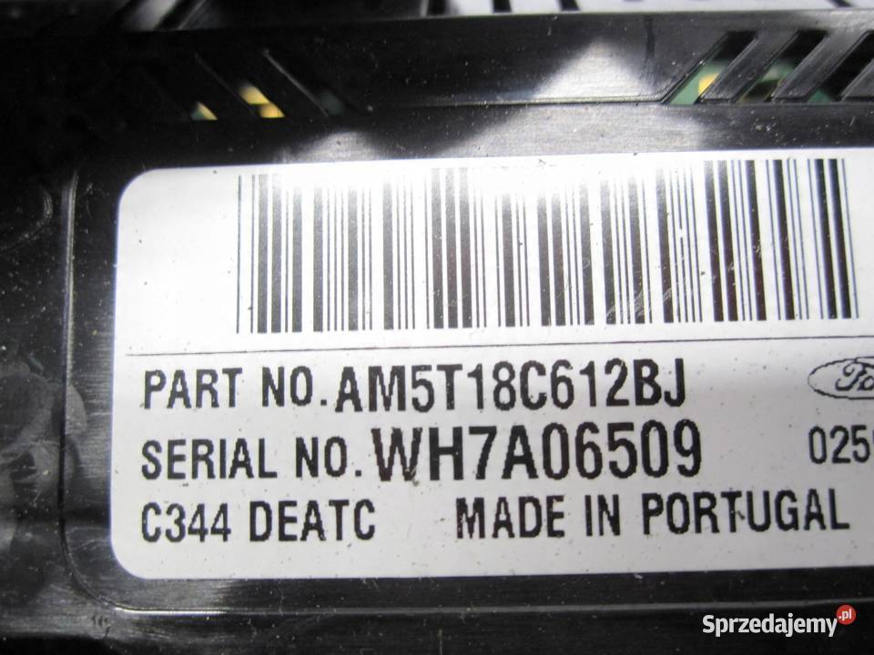FORD C MK2 II 11r panel klimatyzacji osobowe