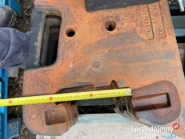 Zetor balast obciąźnik wielkopolskie Jastrzębniki