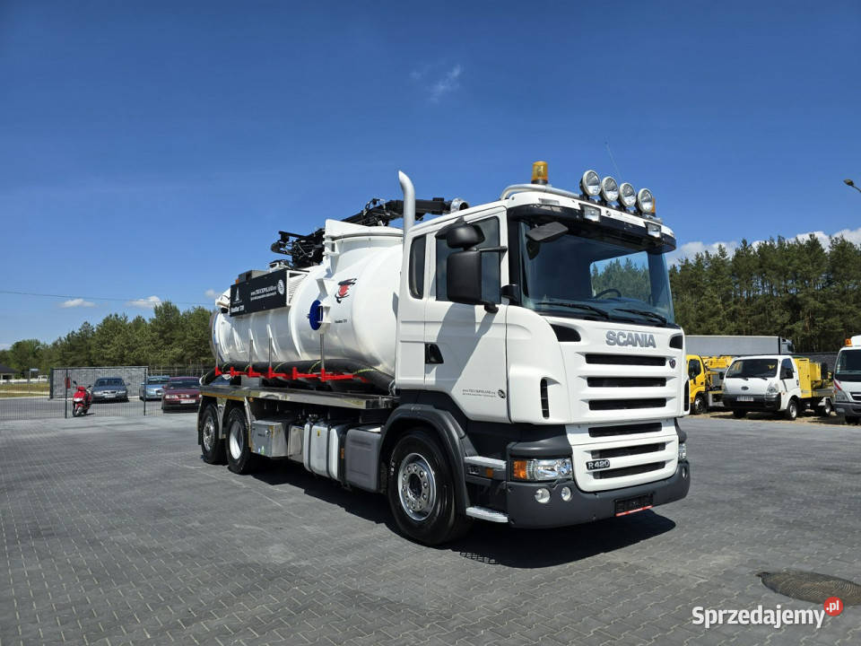 Scania Larsen FlexVac 311 Ładowarka próżniowa Rok produkcji 2008 Daleszyce sprzedam