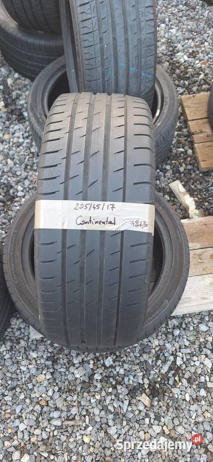 205 45 R17 Continental 2 lato PROMOCJA Samochodowe śląskie Gliwice