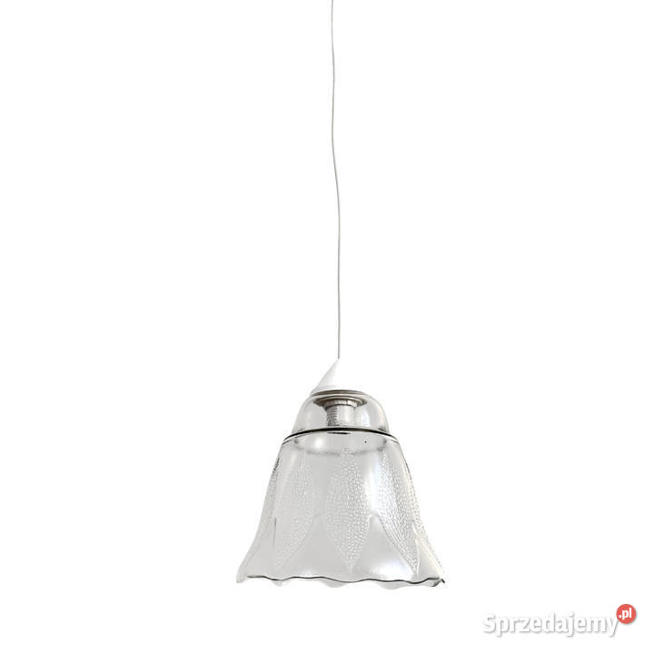 Lampa wisząca kwiat Narva Leuchen Niemcy lata 70 Warszawa